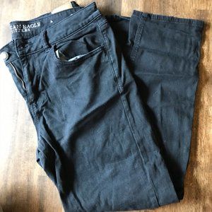 American Eagle Tom Girl Pants black
